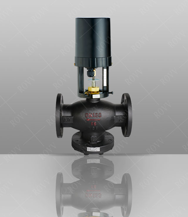 Electric two-way valve
