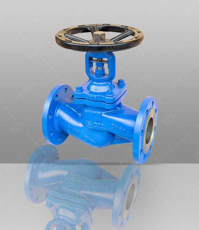 DIN bellows globe valve