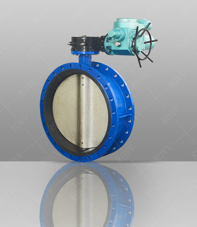 Flange Center Plate Butterfly Valve（Electric）