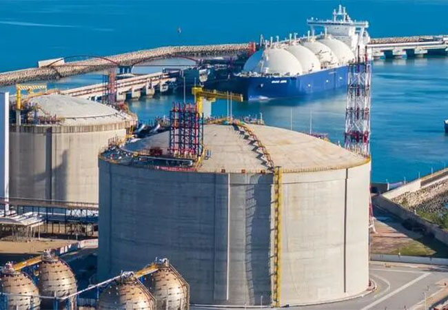 The largest liquefied natural gas storage tank in China has been put into use, with a localization level of 95%!
